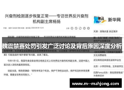 魏震禁赛处罚引发广泛讨论及背后原因深度分析